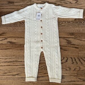 NWT baby sweater onsie